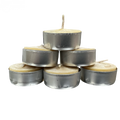 Beeswax Tealight Candle - 6 Pack Aluminum Cups
