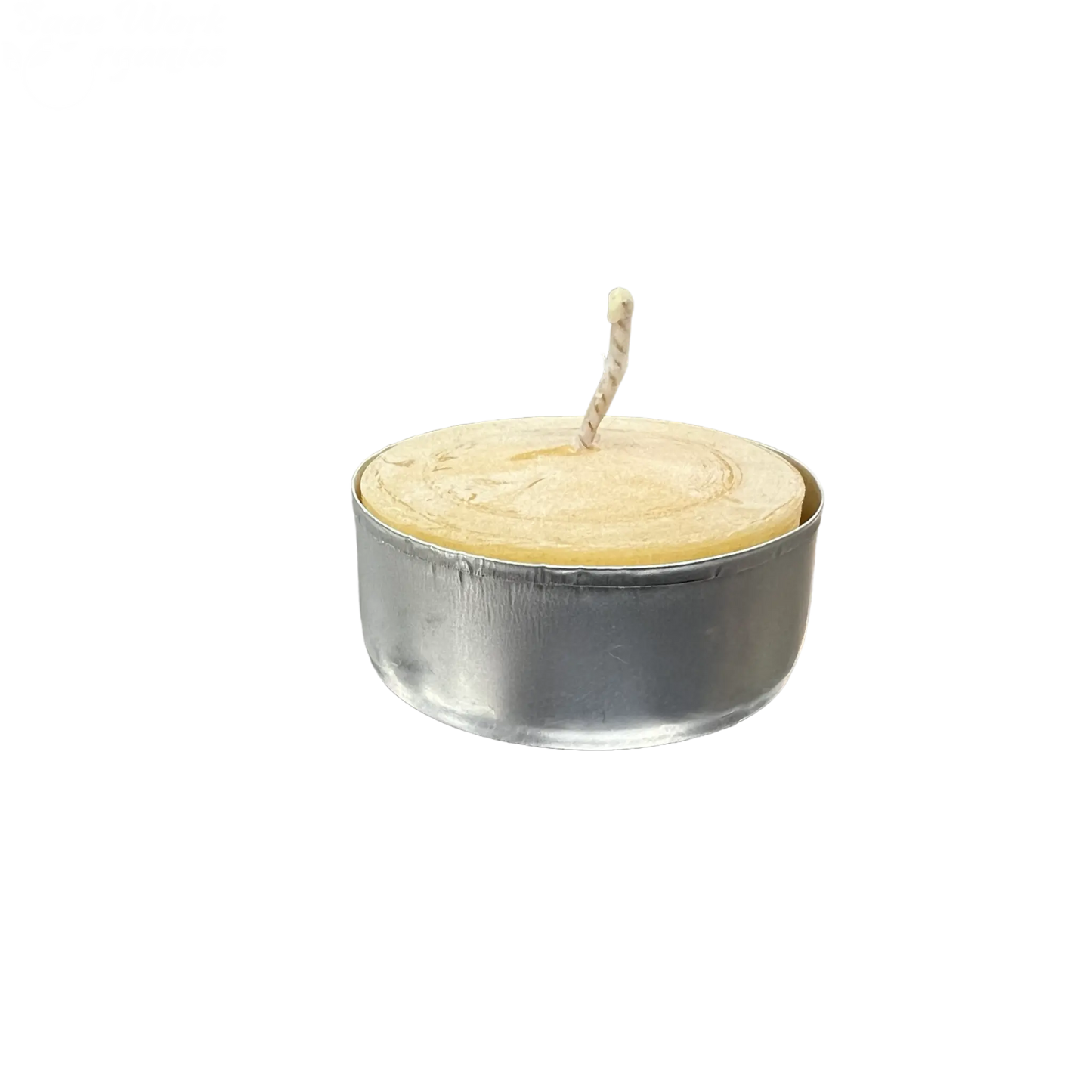 Beeswax Tealight Candle - 6 Pack Aluminum Cups