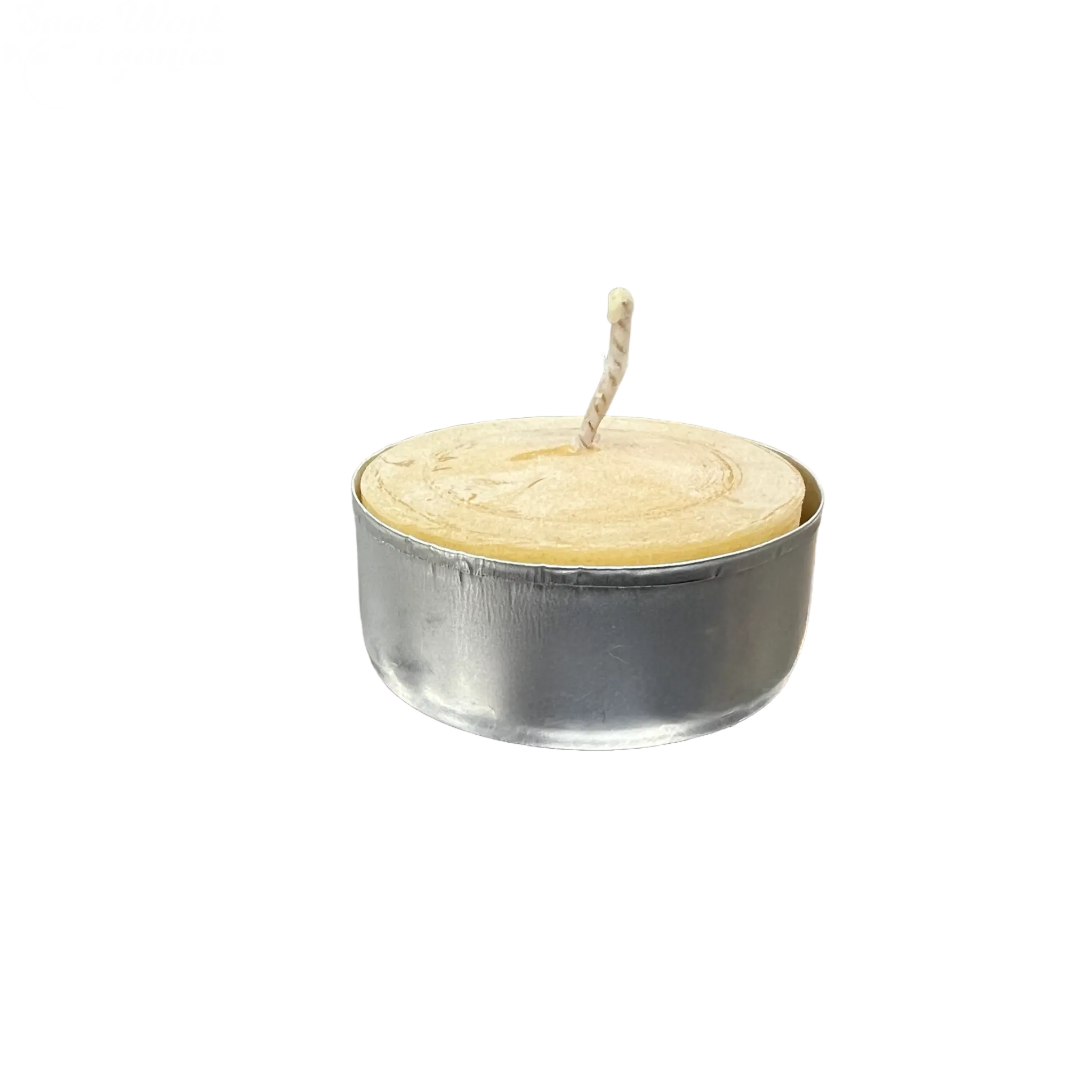 Beeswax Tealight Candle - 6 Pack Aluminum Cups