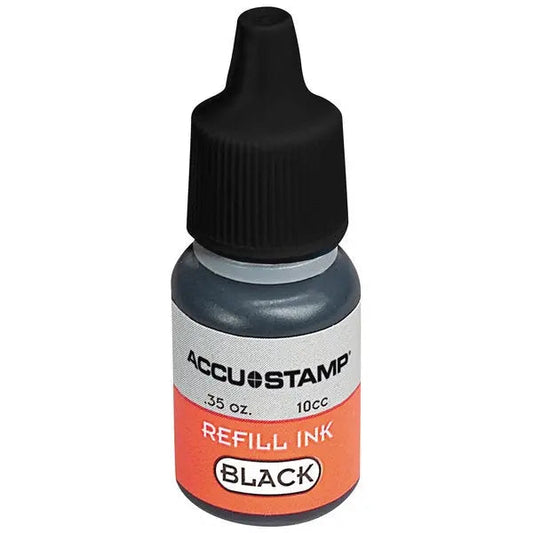 Black Ink Refill For Ink Pads 0.35oz