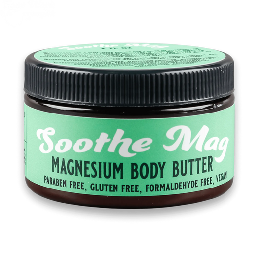 Organic Magnesium Body Butter — Fast Absorbing Muscle Pain & Cramp Relief