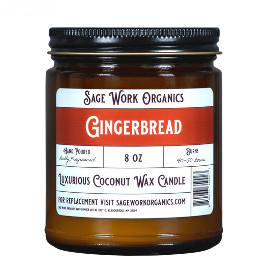 Gingerbread Candle