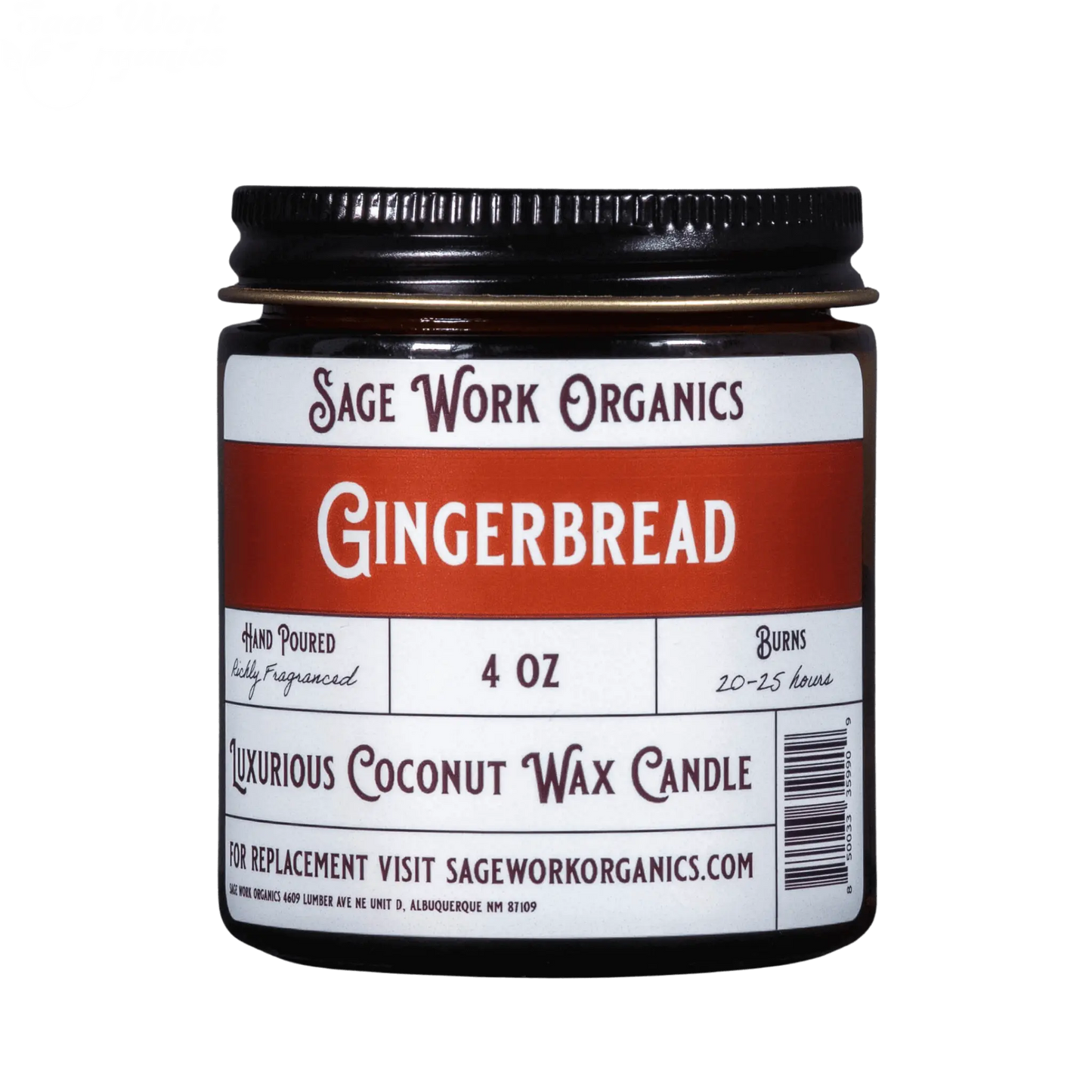 Gingerbread Candle