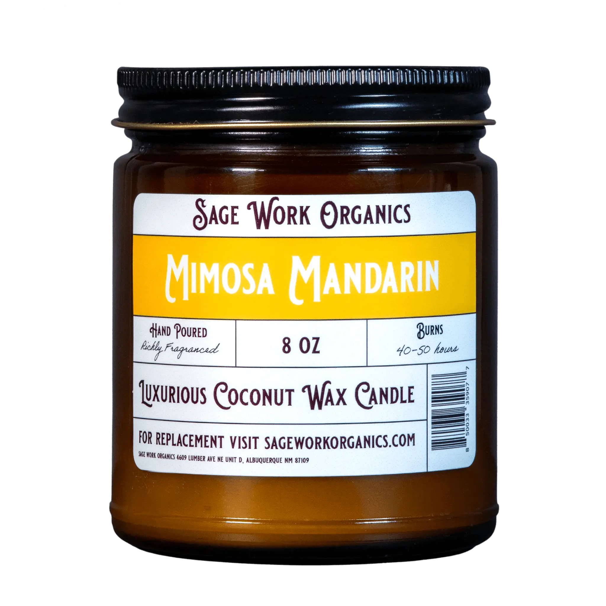 Mimosa Mandarin Candle