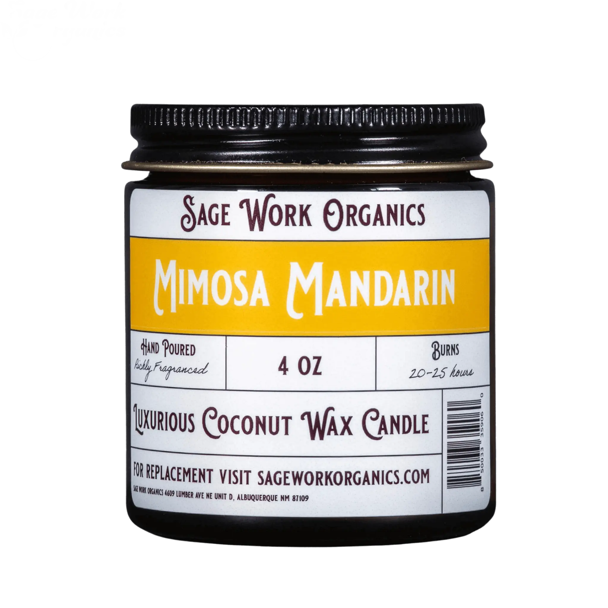 Mimosa Mandarin Candle