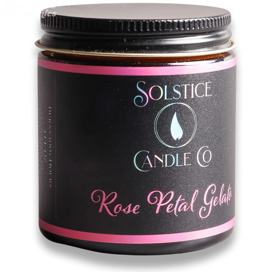 Rose Petal Gelato Candle